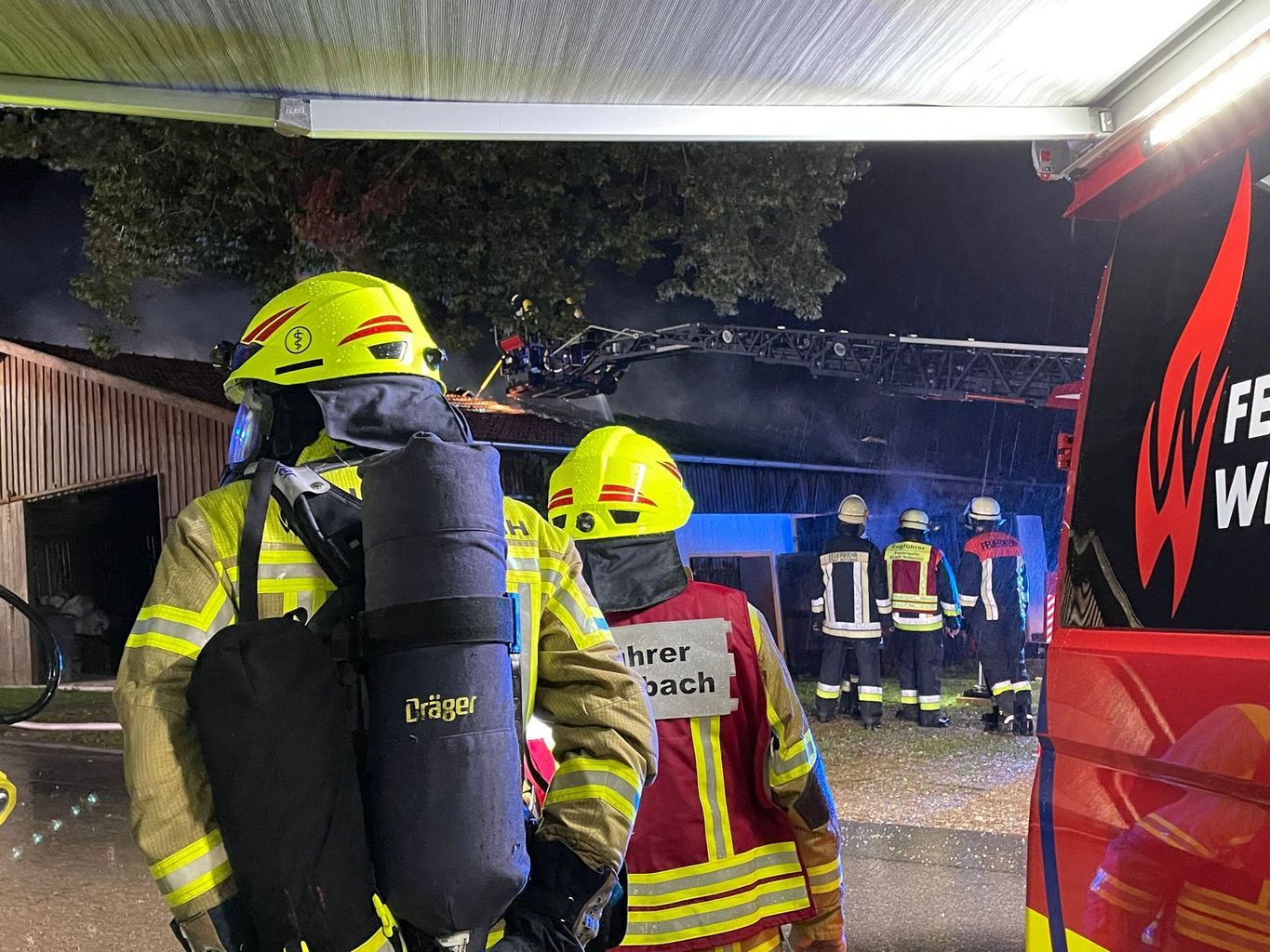 Bild mit Genehmigung der FF Bernhardswald